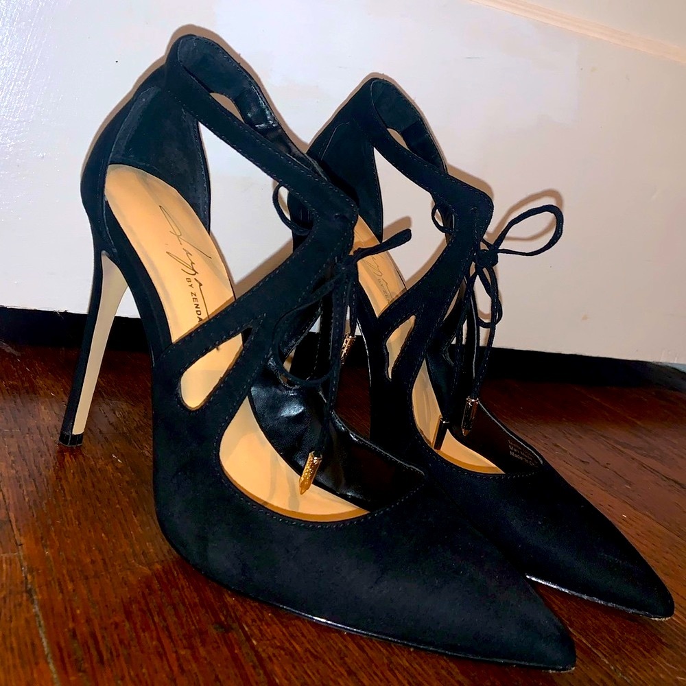 Black heels